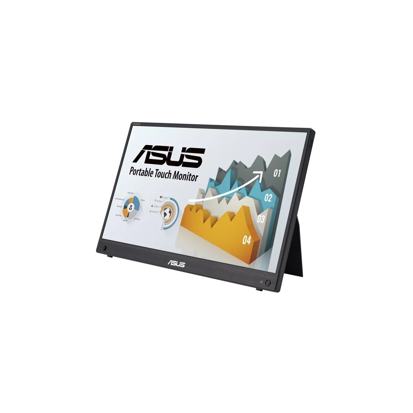 ASUS ZenScreen MB16AMTR 39.6cm FHD Touch - MB16AMTR - Portable Touchscreen IPS Monitor — Buy in Cyprus with Fast Delivery