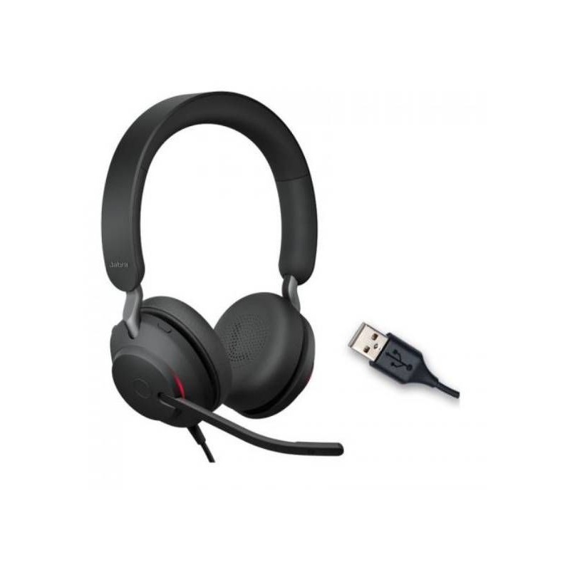 Buy Jabra Evolve2 40 SE Stereo UC USB-A - Evolve2 40 SE - Stereo USB-A UC headset in Cyprus, Nicosia, Limassol, Larnaka, Pafos
