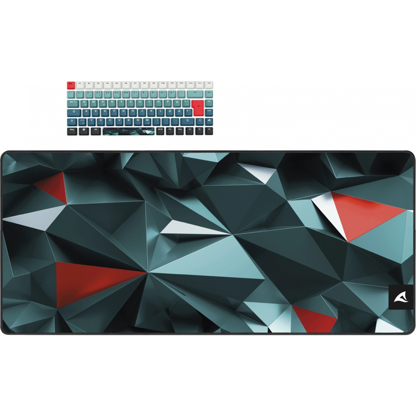 Sharkoon SKILLER SGK50 S3 Design Bundle D1 - SGK50 - Gray/Green/Red — Buy in Cyprus with Fast Delivery