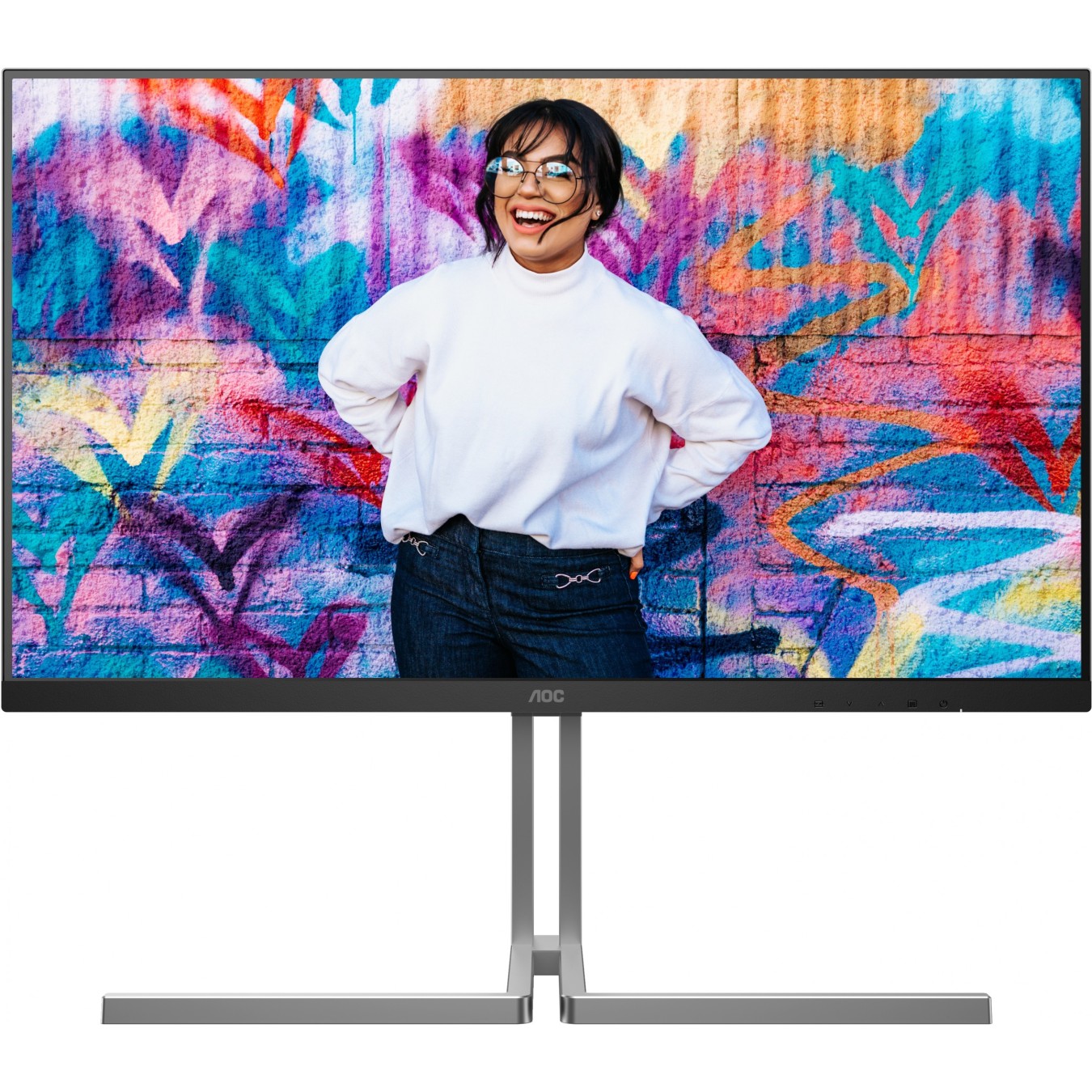 AOC 32-inch 4K IPS Monitor - U32U3CV - 2x HDMI, DP, USB-C — Buy in Cyprus with Fast Delivery