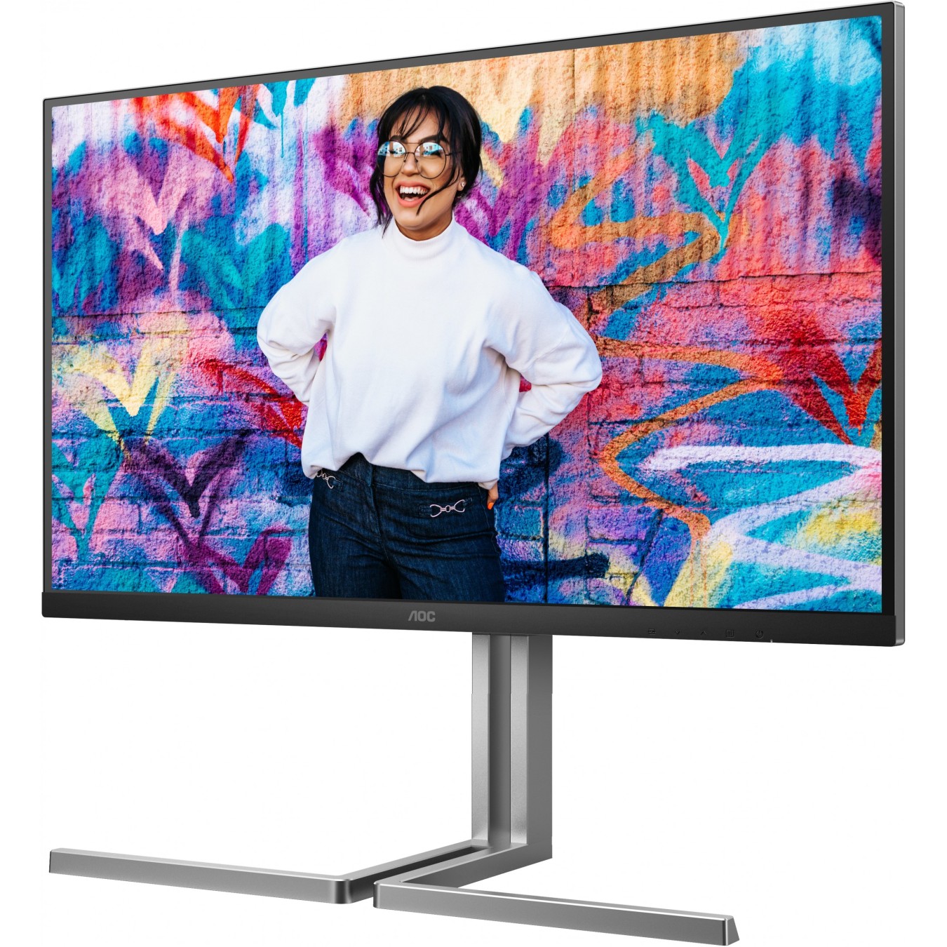 AOC 32-inch 4K IPS Monitor - U32U3CV - 2x HDMI, DP, USB-C — Buy in Cyprus with Fast Delivery