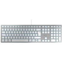 CHERRY KC 6000 C for Mac - KC 6000 C - Corded GB-Layout Silver/White — Buy in Cyprus with Fast Delivery
