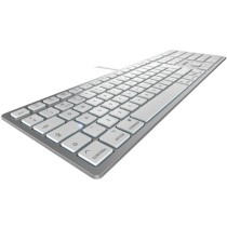 CHERRY KC 6000 C for Mac - KC 6000 C - Corded GB-Layout Silver/White — Buy in Cyprus with Fast Delivery