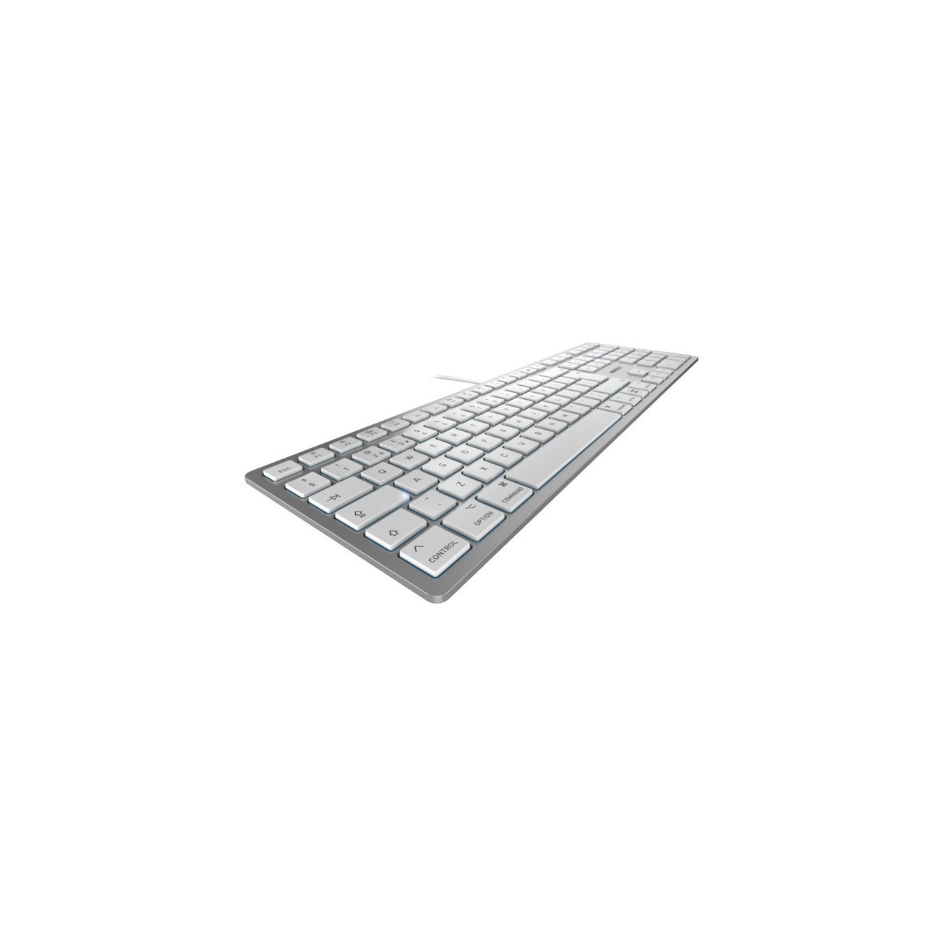 CHERRY KC 6000 C for Mac - KC 6000 C - Corded GB-Layout Silver/White — Buy in Cyprus with Fast Delivery