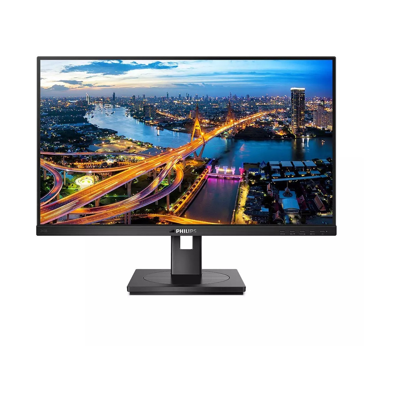 Philips 23.8-inch IPS Monitor - 243B1 - HDMI, DP, USB-C, Flat Panel — Buy in Cyprus with Fast Delivery