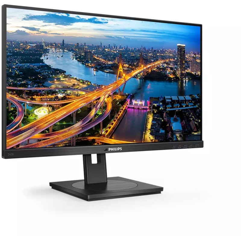 Buy Philips 23.8-inch IPS Monitor - 243B1 - HDMI, DP, USB-C, Flat Panel in Cyprus, Nicosia, Limassol, Larnaka, Pafos