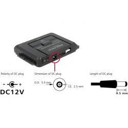 Buy DELOCK USB 3.0 to SATA/IDE Converter with Backup Function in Cyprus, Nicosia, Limassol, Larnaka, Pafos