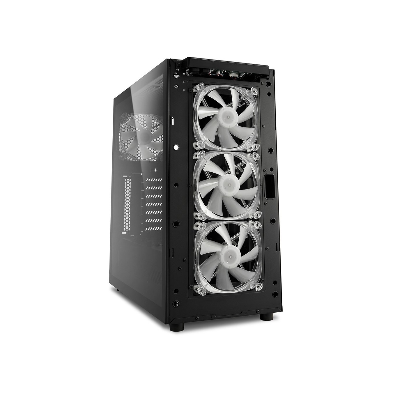 Sharkoon TG6M RGB ATX 1xGlas Black - TG6M - Mid-Tower PC Case with RGB Lighting — Buy in Cyprus with Fast Delivery