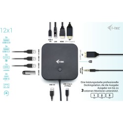 Buy D I-TEC USB-C HDMI+2X DP Dock Charger - PD 100W USB-C Alt-Mode in Cyprus, Nicosia, Limassol, Larnaka, Pafos