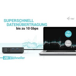 Buy D I-TEC USB-C HDMI+2X DP Dock Charger - PD 100W USB-C Alt-Mode in Cyprus, Nicosia, Limassol, Larnaka, Pafos