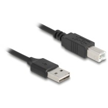 Delock Spiral USB 2.0 Cable - USB-A to USB-B (Spiral design) — Buy in Cyprus with Fast Delivery