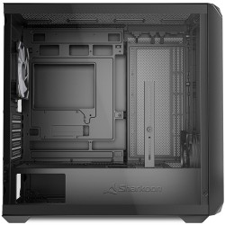 Buy Sharkoon MK2 RGB Micro-ATX 1xGlas Black - Micro-ATX Tower Case, Glass Side P... in Cyprus, Nicosia, Limassol, Larnaka, Pafos