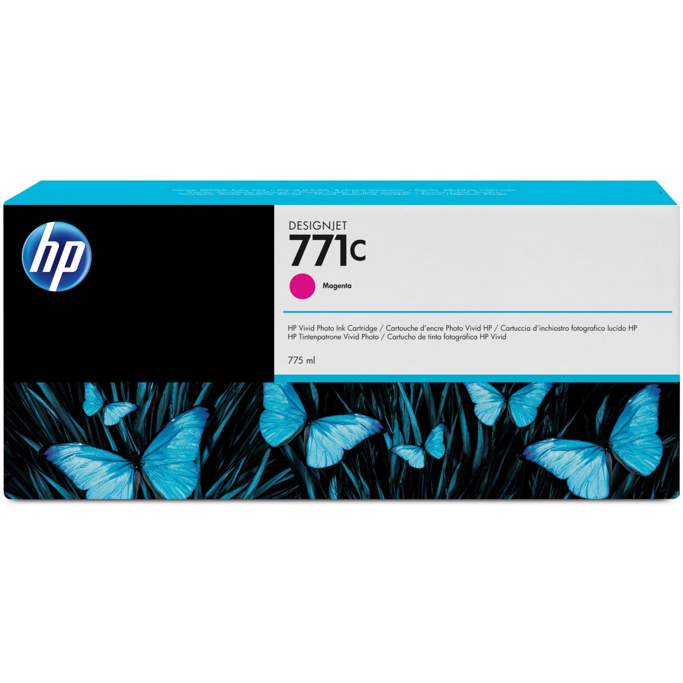 HP Ink - 771C - Magenta, 775ml, Original, Standard Capacity — Buy in Cyprus with Fast Delivery
