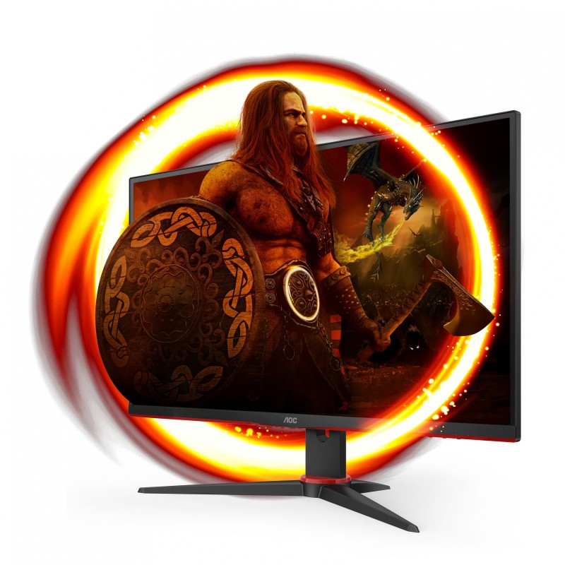 Buy AOC Gaming G2 - Q27G2E - 27-inch QHD 2560x1440, 155Hz, 1ms, DP/HDMI, Black/Red in Cyprus, Nicosia, Limassol, Larnaka, Pafos