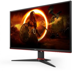 Buy AOC Gaming G2 - Q27G2E - 27-inch QHD 2560x1440, 155Hz, 1ms, DP/HDMI, Black/Red in Cyprus, Nicosia, Limassol, Larnaka, Pafos