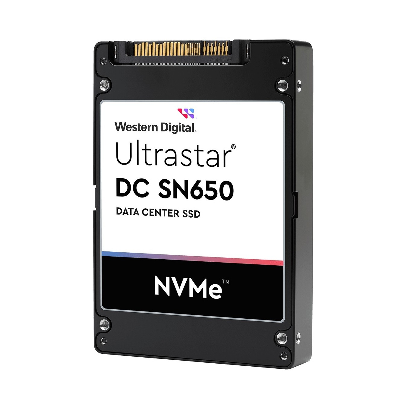 M.2 2.5Zoll WESTERN DIGITAL Ultrastar DC SN650 SSD - SN650 - 7.68TB, U.3 NVMe, 15mm height, TLC