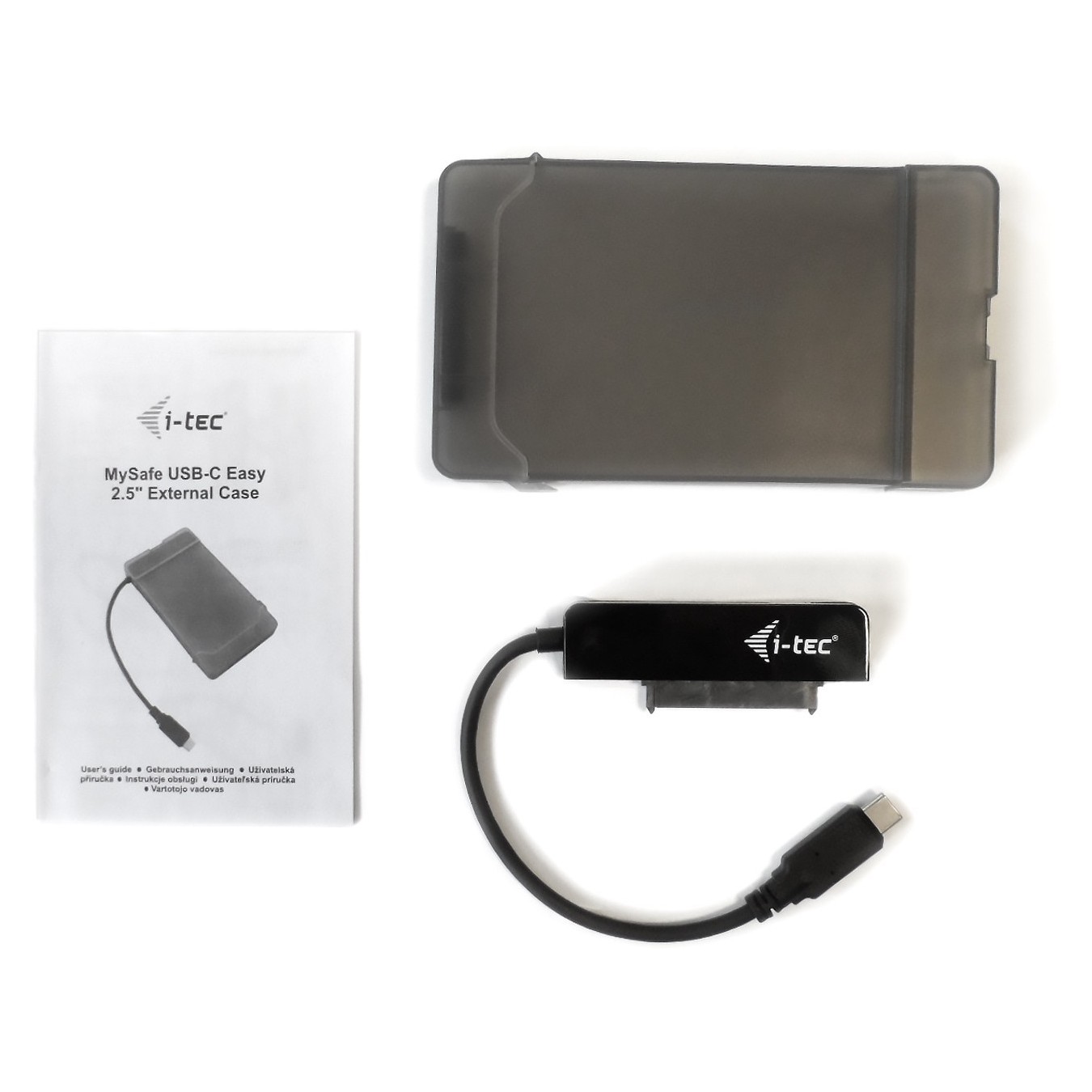 I-TEC USB-C External Case 2.5in - Aluminum enclosure for 2.5in drives — Buy in Cyprus with Fast Delivery