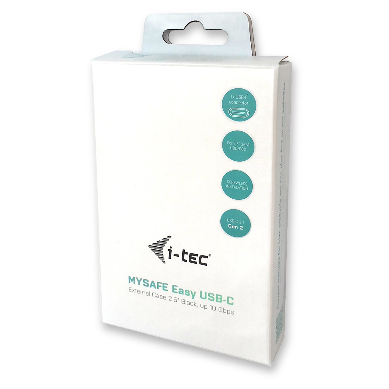 I-TEC USB-C External Case 2.5in - Aluminum enclosure for 2.5in drives — Buy in Cyprus with Fast Delivery