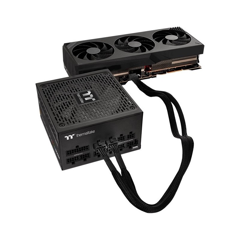 Buy Thermaltake Sleeved PCIe Gen 5 Splitter Cables - PCIe 5.0 power cable set, s... in Cyprus, Nicosia, Limassol, Larnaka, Pafos