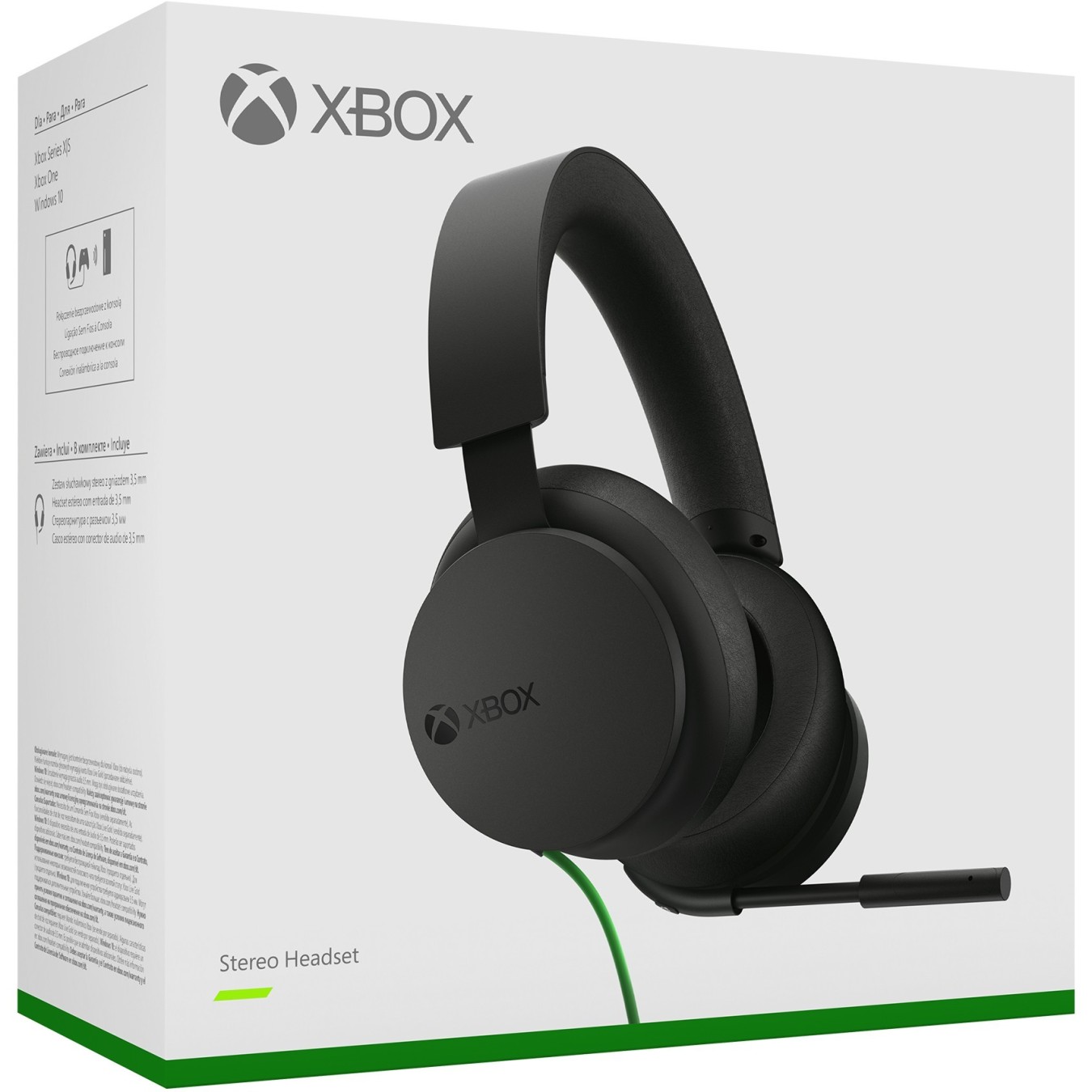 MICROSOFT XBOX Stereo Headset Black - Characteristics (Color: Black) — Buy in Cyprus with Fast Delivery