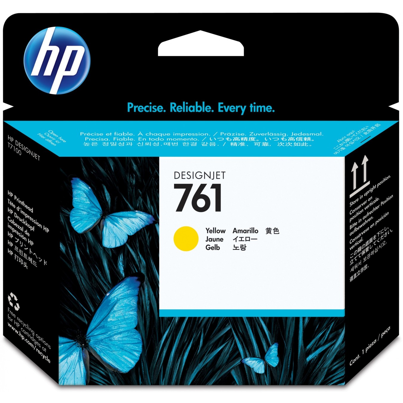 HP 761 Original Printhead - 761 - (Yellow) — Buy in Cyprus with Fast Delivery