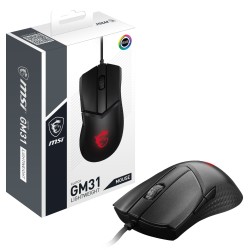 Buy MSI Clutch GM31 wired gaming mouse - GM31 - (Black) in Cyprus, Nicosia, Limassol, Larnaka, Pafos