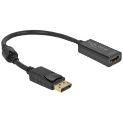 Buy DELOCK DisplayPort 1.2 to HDMI Adapter - 4K Passive, Black in Cyprus, Nicosia, Limassol, Larnaka, Pafos