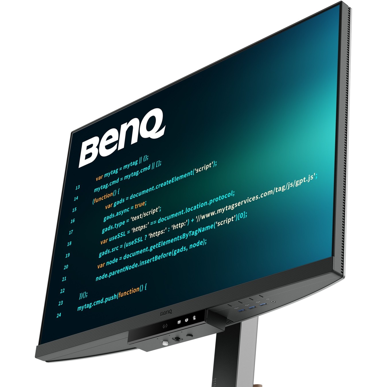 BenQ 71.6cm 3:2 UHD Monitor with HDMI, USB-C, DP - RD280U - Silver lift pivot stand — Buy in Cyprus with Fast Delivery