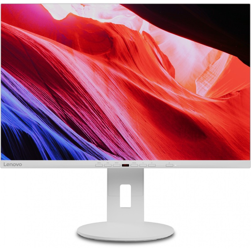 Buy Lenovo 24-inch IPS Monitor - C24d-20 - White, 1920x1200, 60Hz, 5ms, HDMI DVI... in Cyprus, Nicosia, Limassol, Larnaka, Pafos