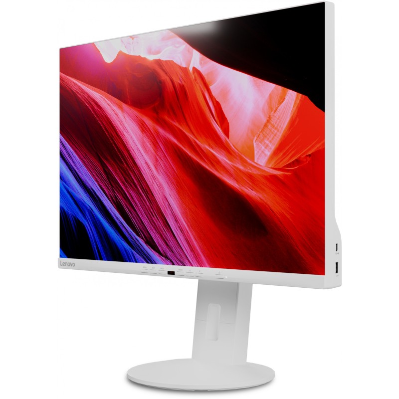 Buy Lenovo 24-inch IPS Monitor - C24d-20 - White, 1920x1200, 60Hz, 5ms, HDMI DVI... in Cyprus, Nicosia, Limassol, Larnaka, Pafos