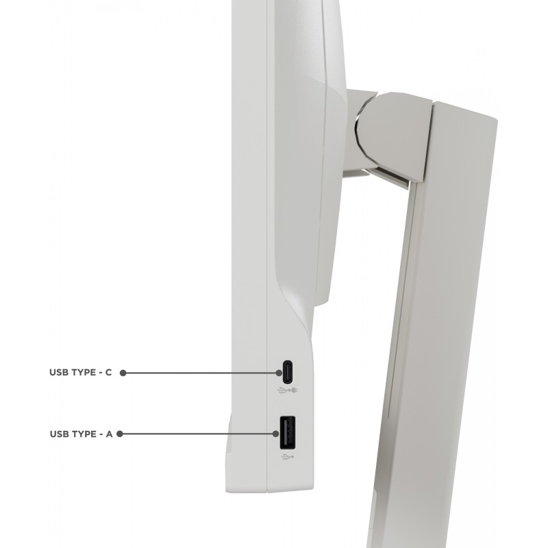 Buy Lenovo 24-inch IPS Monitor - C24d-20 - White, 1920x1200, 60Hz, 5ms, HDMI DVI... in Cyprus, Nicosia, Limassol, Larnaka, Pafos