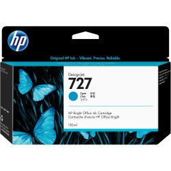 Buy HP 727 Original Cyan Ink Cartridge - 727 - Cyan, 130 ml, 1-pack in Cyprus, Nicosia, Limassol, Larnaka, Pafos