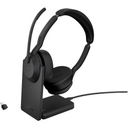 Buy Jabra Evolve2 55 - Link380c UC - Over-ear Wireless Stereo Headset (Black) in Cyprus, Nicosia, Limassol, Larnaka, Pafos