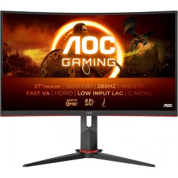 Buy AOC G2 C27G2Z3 BK Full HD Curved Gaming Display 27'' - C27G2Z3 BK - Black in Cyprus, Nicosia, Limassol, Larnaka, Pafos