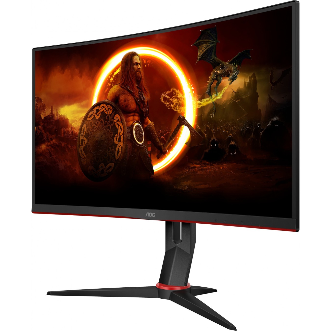 AOC G2 C27G2Z3 BK Full HD Curved Gaming Display 27'' - C27G2Z3 BK - Black — Buy in Cyprus with Fast Delivery