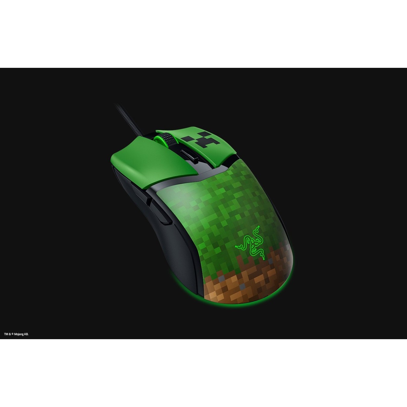 Razer Cobra Wired Gaming Mouse - Minecraft Edition - Black — Buy in Cyprus with Fast Delivery
