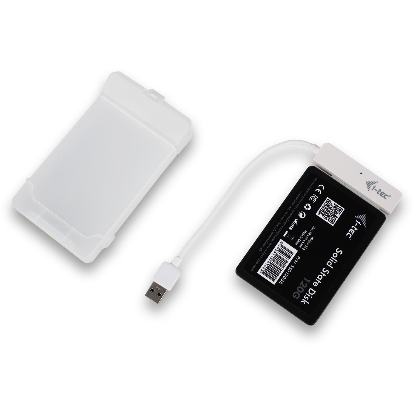 I-TEC USB External Case 2.5IN - 2.5 SATA Drive Enclosure, USB Interface — Buy in Cyprus with Fast Delivery