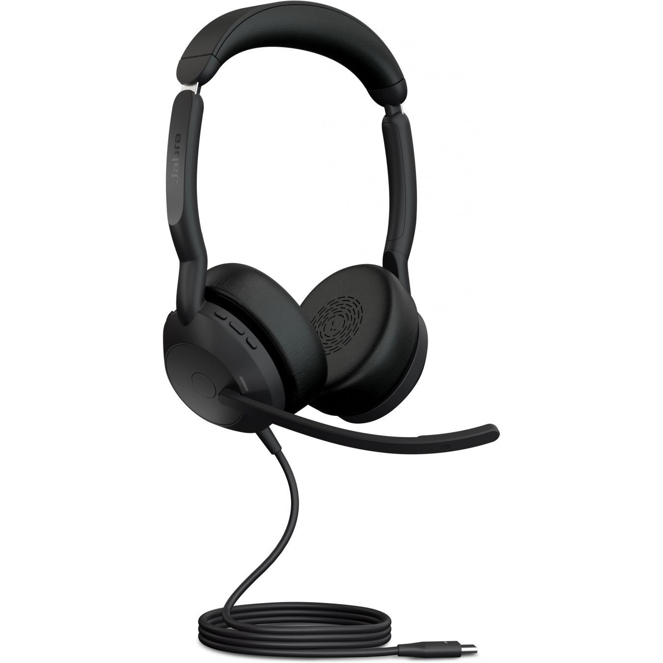 Jabra Evolve2 50 MS Stereo - Evolve2 50 - MS Teams-certified, Over-ear Closed, Stereo, USB-C/USB-A
