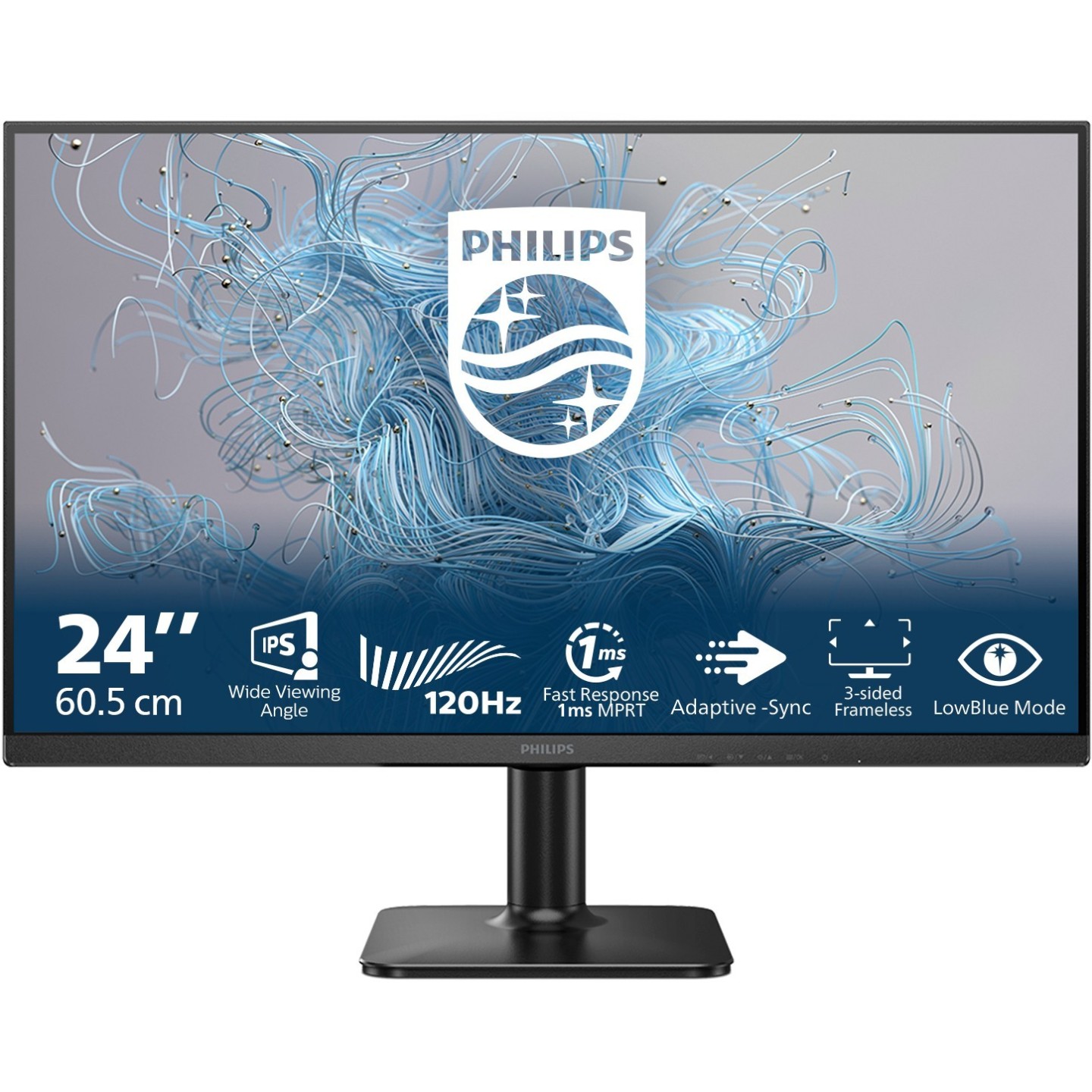 Philips 24E2N1110/00 23.8" Full HD IPS 120Hz 4ms HDMI/VGA - 24E2N1110 (Boxed) — Buy in Cyprus with Fast Delivery
