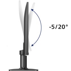 Buy Philips Monitor - 24E2N1110 - 23.8-inch, 16:9, HDMI+D-Sub, Black in Cyprus, Nicosia, Limassol, Larnaka, Pafos