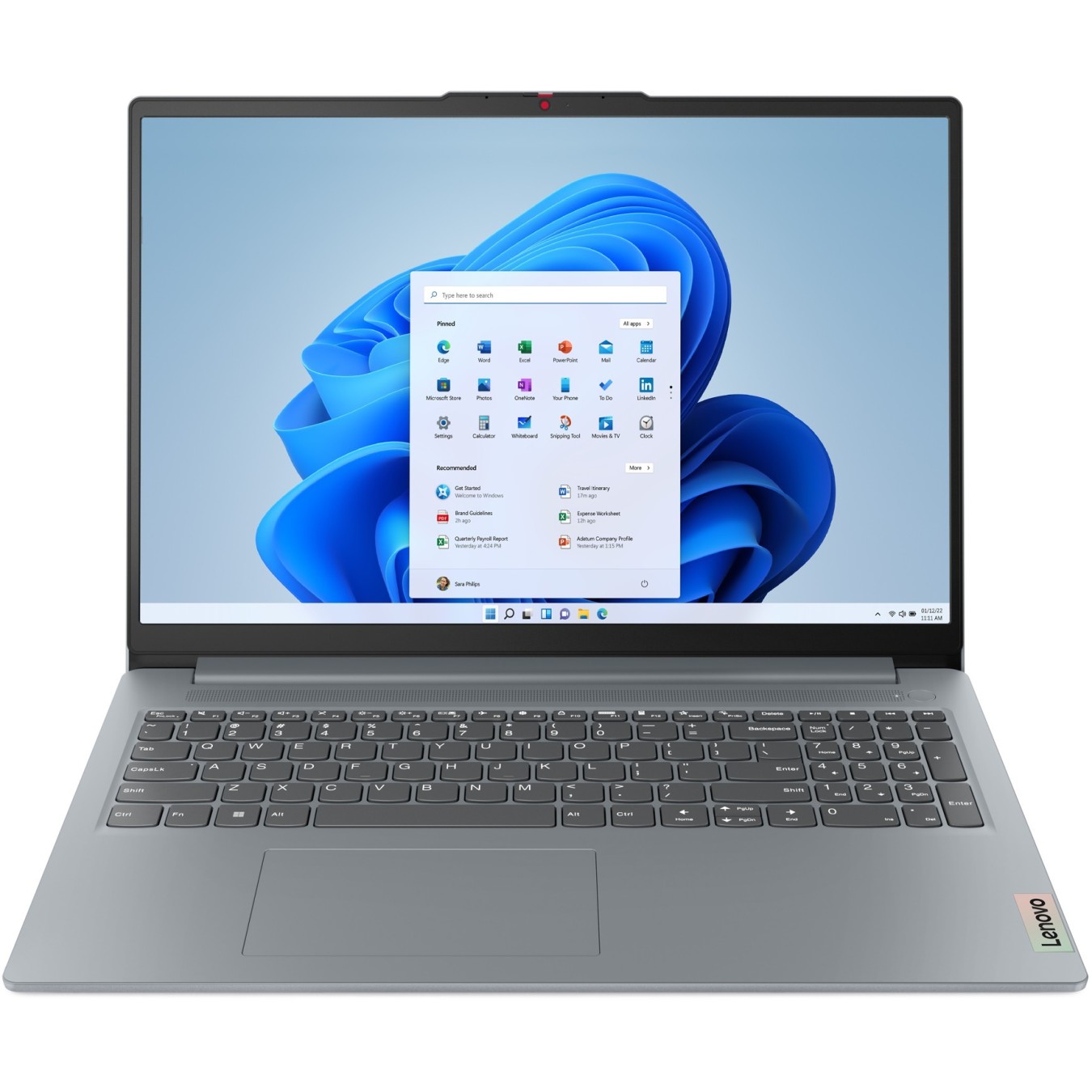 Lenovo IdeaPad Slim 3 16ABR8 - Grey/Blue, Ryzen 7 7730U, 16GB RAM, 1TB SSD, No OS — Buy in Cyprus with Fast Delivery