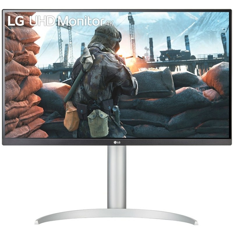 Buy 27-Inch 4K IPS Monitor - LG 27UP650K-W - White, 16:9, HDR10, 60Hz, 5ms in Cyprus, Nicosia, Limassol, Larnaka, Pafos