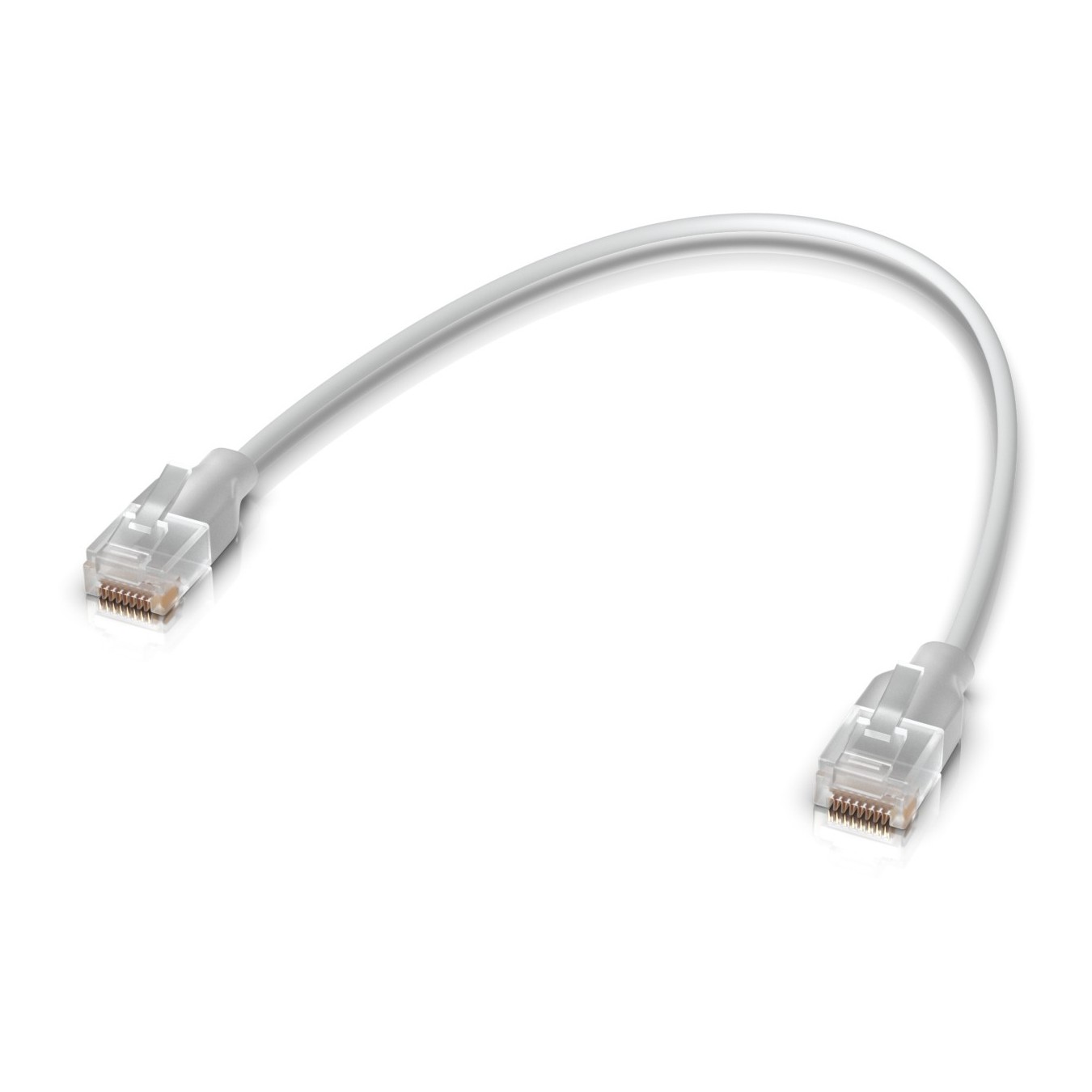 Ubiquiti UACC-Cable-Patch-EL-0.3M-W - UACC-Cable-Patch-EL-0.3M-W - Patch Cable, White, 0.3 m