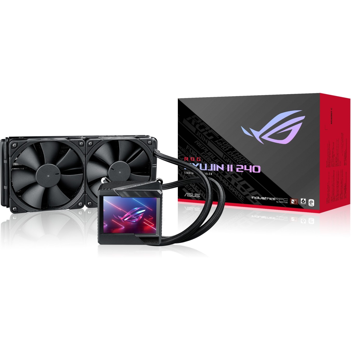 ASUS ROG Ryujin II 240 - RYUJIN II 240 - ARGB 240mm AIO CPU cooler — Buy in Cyprus with Fast Delivery