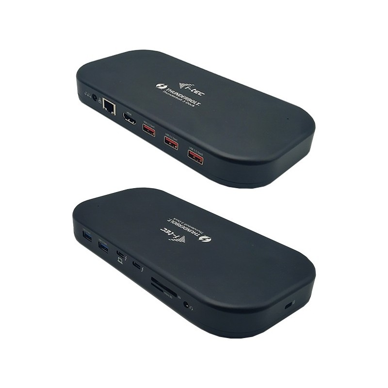 Buy DI-TEC TB 3 Dual 4K Docking - TB 3 - Black Aluminum, 85W PD, USB-C/USB-A, HD... in Cyprus, Nicosia, Limassol, Larnaka, Pafos