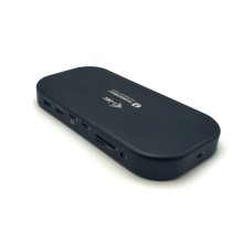 DI-TEC TB 3 Dual 4K Docking - TB 3 - Black Aluminum, 85W PD, USB-C/USB-A, HDMI/DP, Ethernet — Buy in Cyprus with Fast Delivery