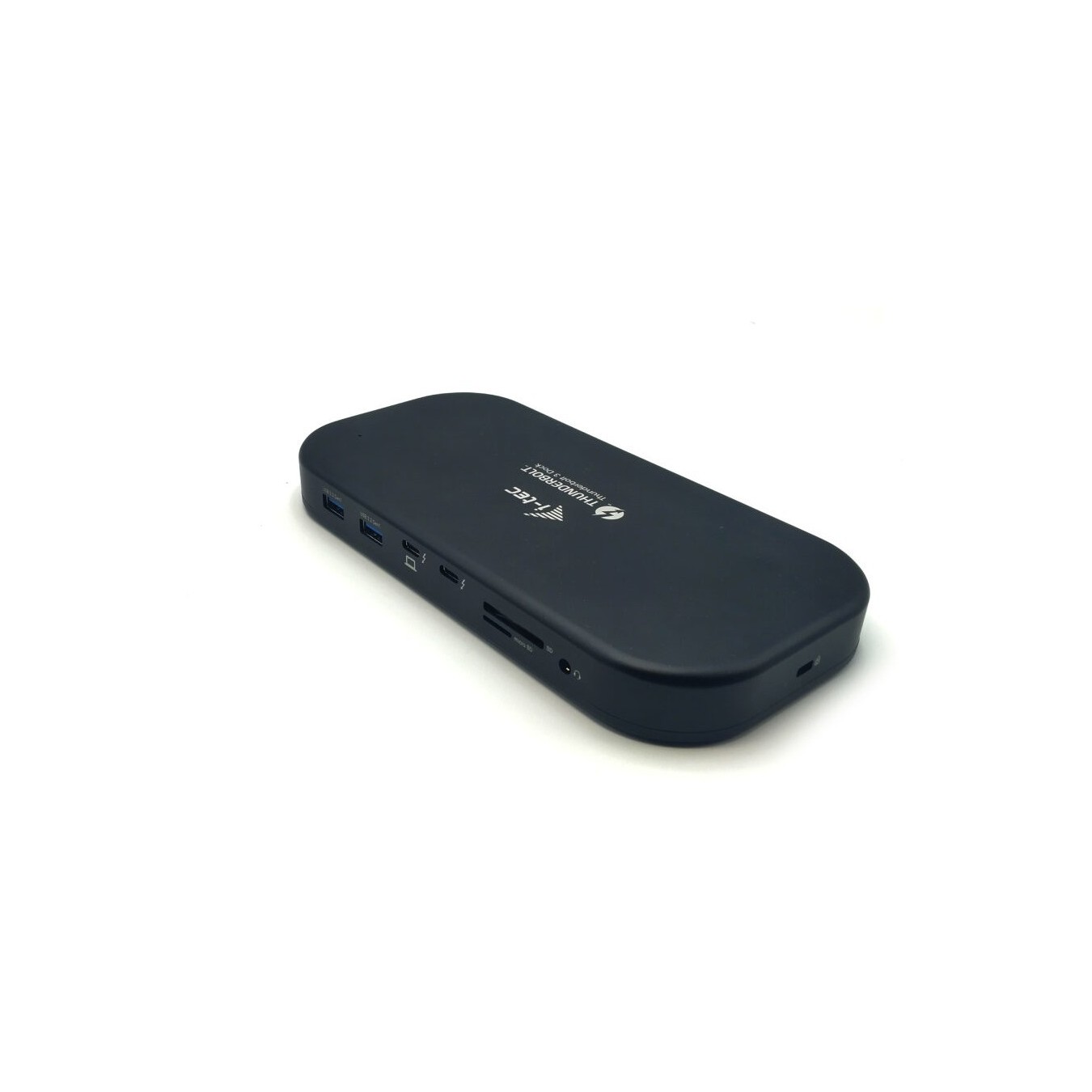 DI-TEC TB 3 Dual 4K Docking - TB 3 - Black Aluminum, 85W PD, USB-C/USB-A, HDMI/DP, Ethernet — Buy in Cyprus with Fast Delivery