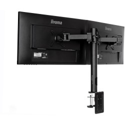 Buy Z Iiyama DS1002C-B1 Dual Monitor Desk Clamp Arm - DS1002C-B1 - VESA 75x75 & ... in Cyprus, Nicosia, Limassol, Larnaka, Pafos