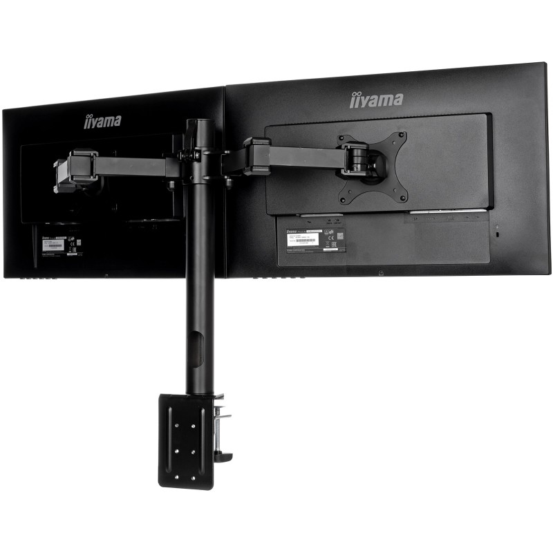 Buy Z Iiyama DS1002C-B1 Dual Monitor Desk Clamp Arm - DS1002C-B1 - VESA 75x75 & ... in Cyprus, Nicosia, Limassol, Larnaka, Pafos