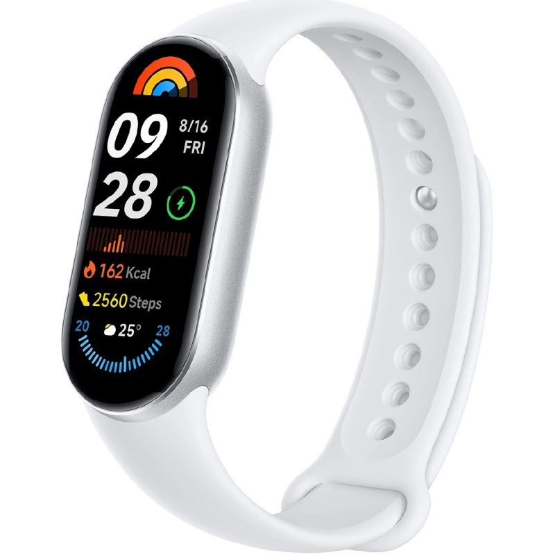 Buy Xiaomi Smart Band 9 - 1.62\" Silver - (Display: 1.62\", Color: Silver, OS: P... in Cyprus, Nicosia, Limassol, Larnaka, Pafos